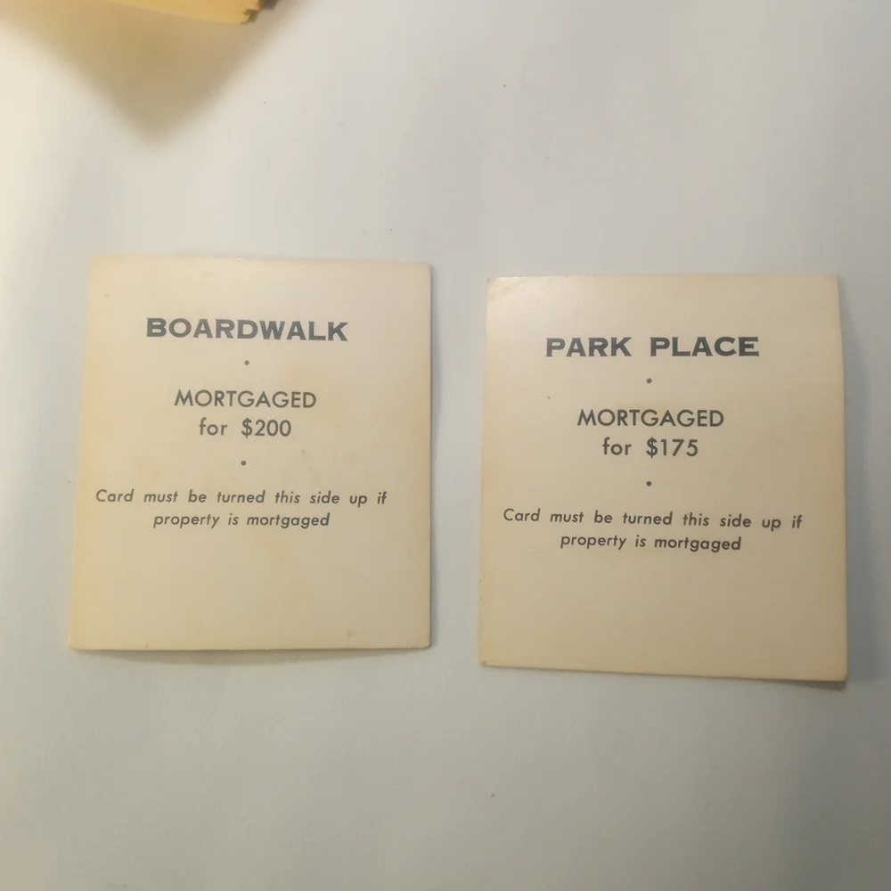 VINTAGE 1985 Monopoly Deluxe 50th Anniversary Restoration Kit Gold Pieces & More